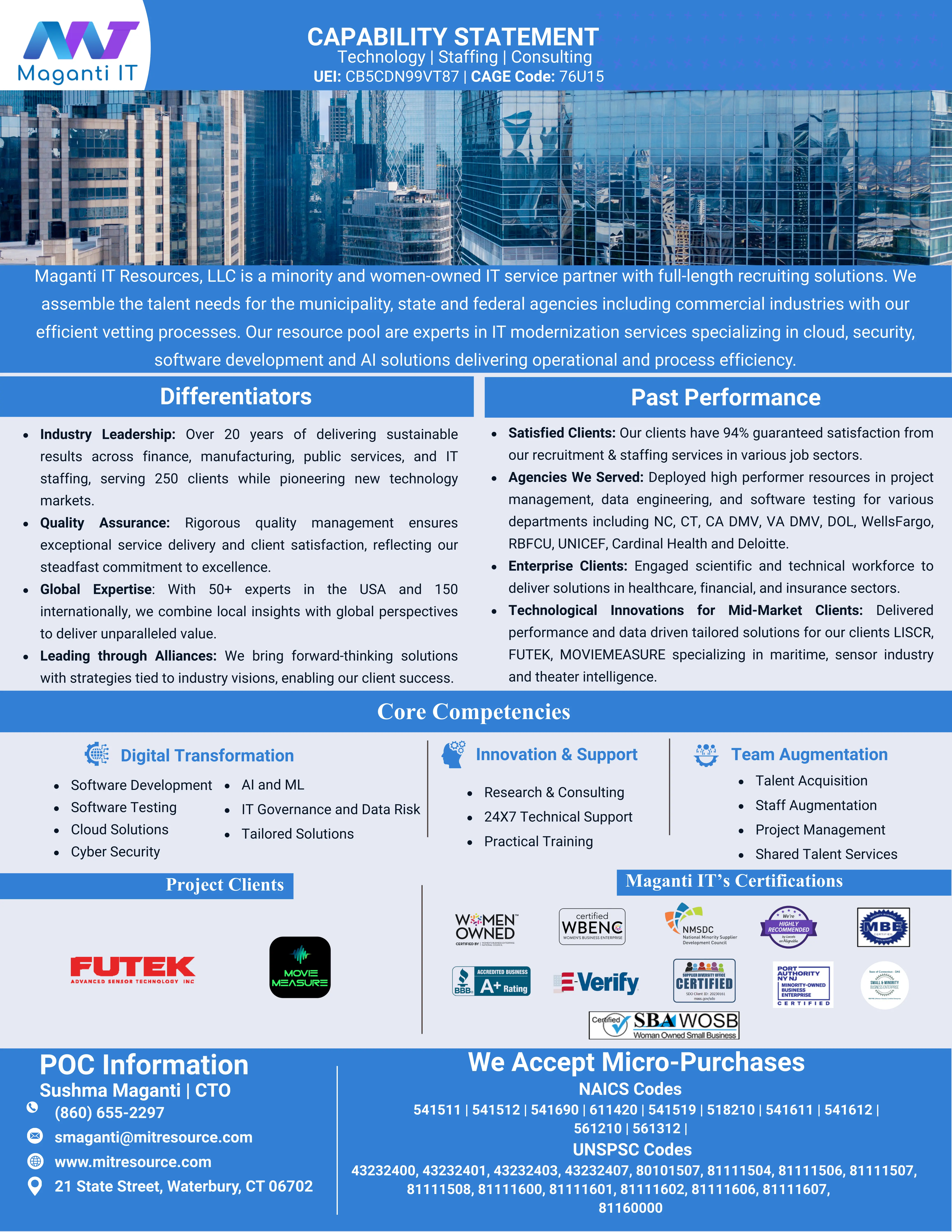 mit capability statement